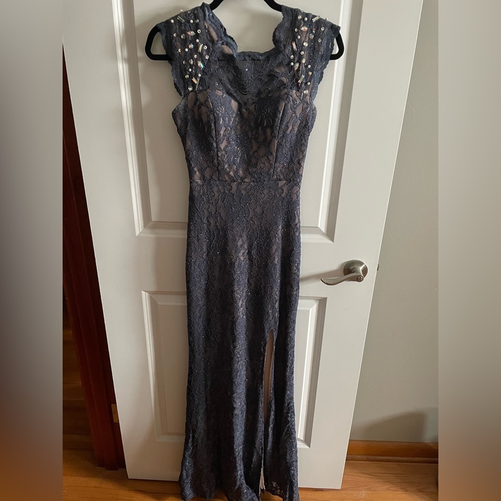 City triangle prom dress